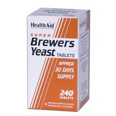  HEALTH AID Brewers Yeast 300mg 240Tabs, fig. 1 