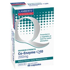 LAMBERTS Co-Enzyme Q10 200mg 60 Capsules