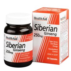  HEALTH AID Siberian Ginseng 250mg 30Caps, fig. 1 