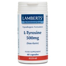 LAMBERTS L-Tyrosine 500mg 60 Κάψουλες