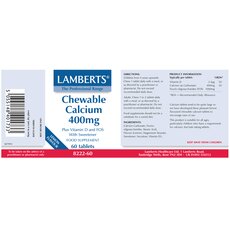  LAMBERTS Chewable Calcium 400mg 60Tabs, fig. 2 