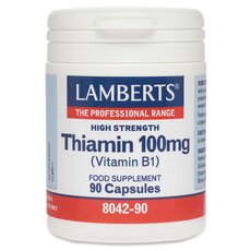 LAMBERTS Thiamin 100mg (B1) Θειαμίνη 90 Κάψουλες