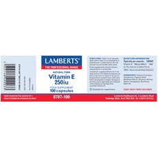  LAMBERTS Vitamin E 250iu 100Caps, fig. 2 