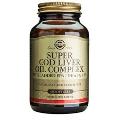  SOLGAR SUPER COD LIVER OIL COMPLEX softgels 60s, fig. 1 