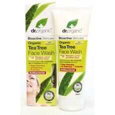  Dr.Organic Organic Tea Tree Face Wash Καθαριστικό Προσώπου με Τεϊόδεντρο 200ml, fig. 1 