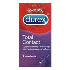 DUREX Προφυλακτικά Total Contact 6 τεμαχια