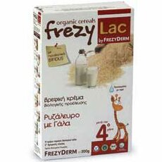  Frezyderm Frezylac Bio Cereal Βρεφική Κρέμα Βιολογικής Προέλευσης Ρυζάλευρο Με Γάλα, 200g, fig. 1 