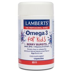 LAMBERTS Omega 3 for Kids, 30 Capsules