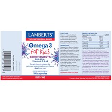 LAMBERTS Omega 3 for Kids, 30Caps, fig. 2 