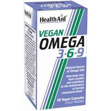  HEALTH AID Vegan Omega 3 - 6 - 9 60Caps, fig. 1 