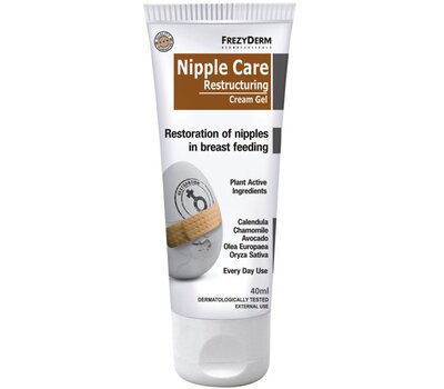  FREZYDERM Nipple Care Restructuring Cream Gel Αποκατάσταση των θηλών από τις επιπτώσεις του θηλασμού 40 ml, fig. 1 