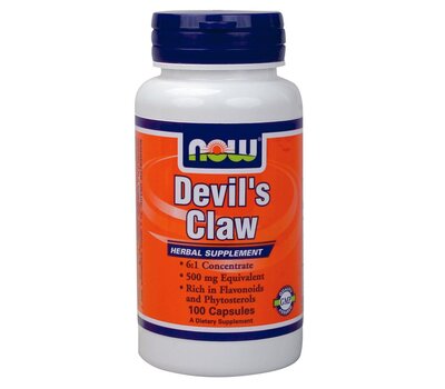  NOW FOODS Devil's Claw 500mg, 100 Caps, fig. 1 