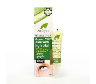  Dr. Organic Aloe Vera Eye Gel, 15ml, fig. 1 