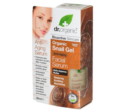  Dr. Organic Snail Gel Anti-Aging Facial Serum, 30ml, fig. 1 