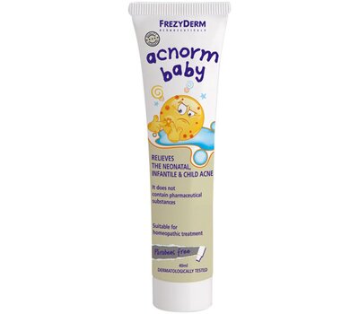  FREZYDERM Ac-Norm Baby Cream Απαλή κρέμα για τα σπυράκια της νεογνικής, βρεφικής και παιδικής επιδερμίδας 40ml, fig. 1 