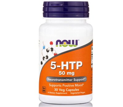 NOW FOODS 5-HTP 50 mg 30caps