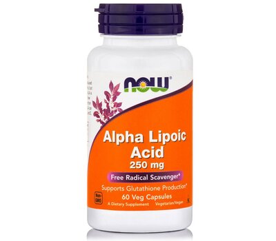 NOW FOODS Alpha Lipoic Acid 250mg 60Vcaps