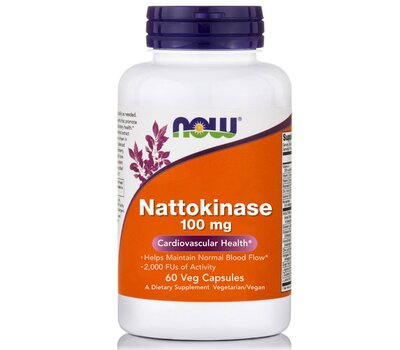 NOW FOODS Nattokinase 100 mg 60Vcaps