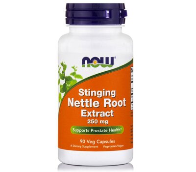 NOW FOODS Nettle Root Extract 250mg 90Vcaps