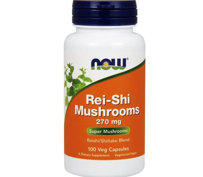 NOW FOODS Rei-Shi Mushrooms 270mg 100caps