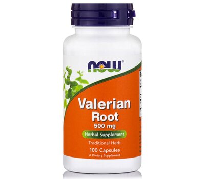 NOW FOODS Valerian Root 500mg 100caps