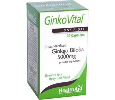  HEALTH AID GinkVital GINKGO BILOBA 30Caps, fig. 1 