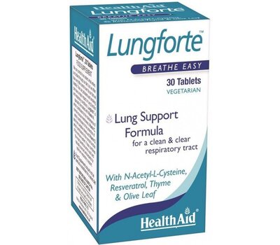 HEALTH AID Lungforte 30 Ταμπλέτες