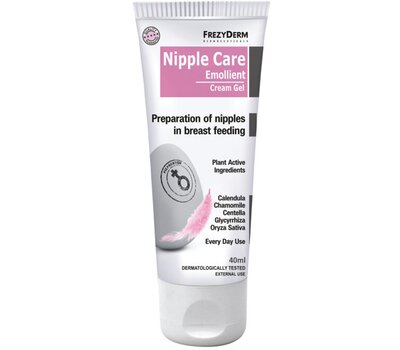  FREZYDERM Nipple Care Emollient Cream Gel Αποκατάσταση των θηλών από τις επιπτώσεις του θηλασμού 40 ml, fig. 1 