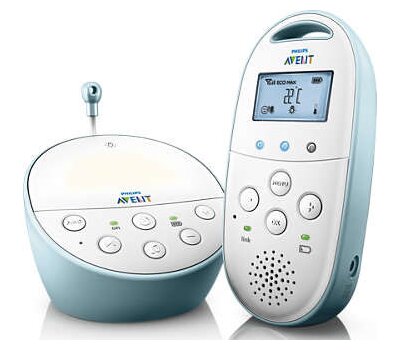 AVENT Συσκευή παρακολούθησης μωρού DECT με ψηφιακή οθόνη και μέτρηση θερμοκρασίας SCD560/00
