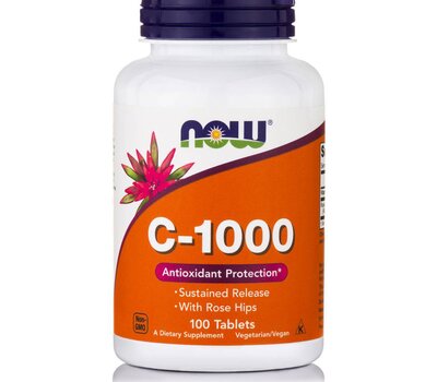 NOW FOODS C-1000 Sustained Release 100 Tabs