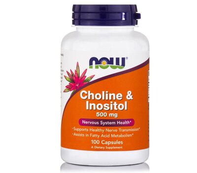 NOW FOODS Choline & Inositol 250/250mg 100caps