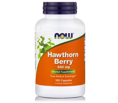 NOW FOODS Hawthorn Berry 550mg 100caps