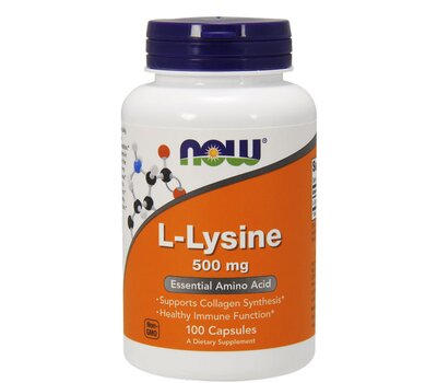 NOW FOODS L-Lycine 500mg 100caps