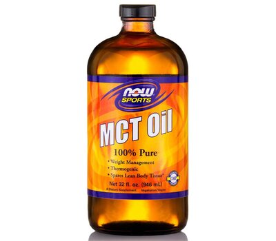 NOW FOODS MCT Oil 100% Pure Vegeterian 32 Oz 946.2ml
