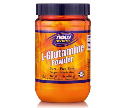 NOW FOODS Sports L-Glutamine Pure Powder 454gr