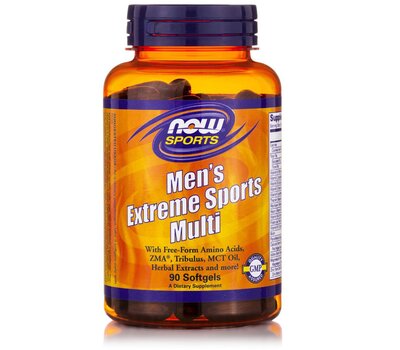 NOW FOODS Sports Men's Extreme Sports Multi 90softgels