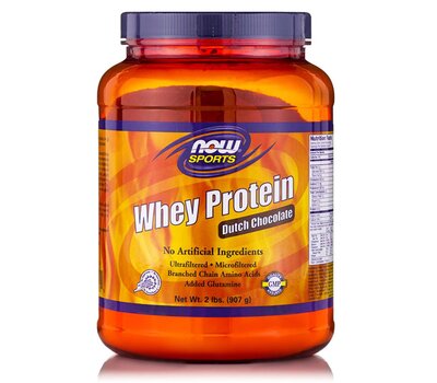 NOW FOODS Sports Whey Protein με Γεύση Σοκολάτα 908 gr