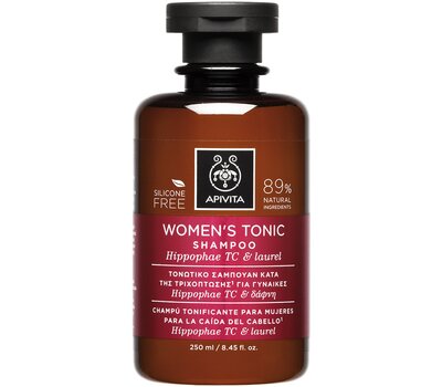 APIVITA Women's Tonic Shampoo Τονωτικό Σαμπουάν κατά της Τριχόπτωσης για Γυναίκες με Hippophae & Δάφνη 250ml