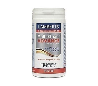LAMBERTS Multi-Guard Advance Όλοκληρωμένη Πολυβιταμίνη Ιδανική για Έντονη Άσκηση 60 Tablets