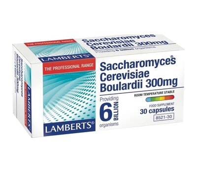 LAMBERTS Saccharomyces Cerevisiae Boulardii 300mg 30caps
