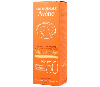 AVENE Creme Solaire Antiage Αντηλιακή Αντιγηραντική Κρέμα Προσώπου SPF50+ 50ml