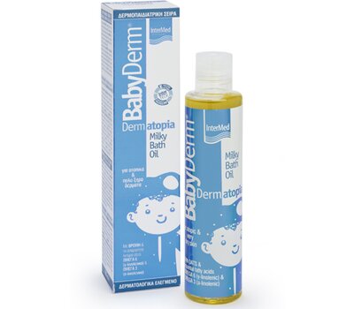 INTERMED Babyderm Dermatopia Milky Bath Oil 200ml