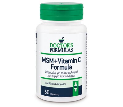 DOCTOR'S FORMULAS MSM + VITAMIN C FORMULA 60caps