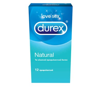 DUREX Προφυλακτικά Natural 12 τεμαχια