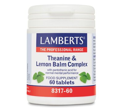 LAMBERTS Theanine & Lemon Balm Complex 60tbs