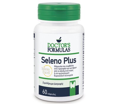 Doctor's Formulas Seleno Plus Φόρμουλα για τη Φυσιολογική Θυρεοειδική Λειτουργία, 60 κάψουλες
