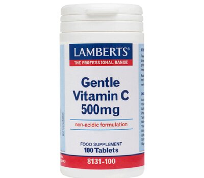 LAMBERTS Gentle Vitamin C 500mg, 100 Tabs