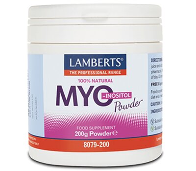 LAMBERTS Myo-Inositol Powder, 200gr