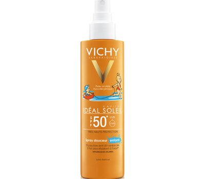  VICHY Ideal Soleil Enfant Spray Απαλό Παιδικό Αντιηλιακό SPF50+, 200ml, fig. 1 