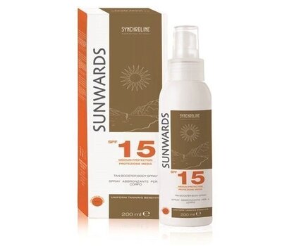 Sunwards Tan Booster Body Spray Spf15 200 ml